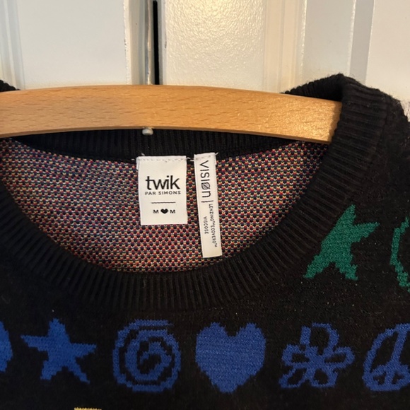 Twik retro sweater. 80s 90s vibe - Picture 2 of 3